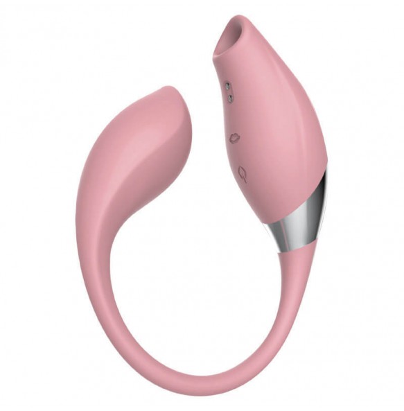 LOVING WORLD - AIMEE Clitoral Suction Stimulator Vibrator (Chargeable - Pink)